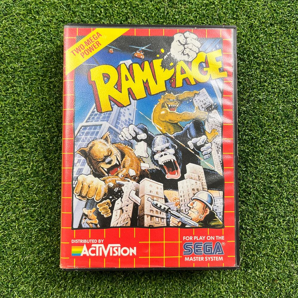 Rampage (Sega Master System , 1988 ) Complete CIB